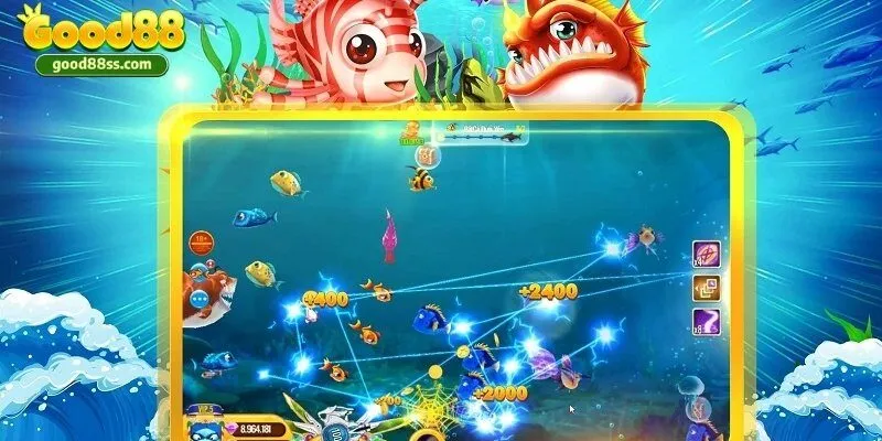 Game bắn cá 3D vui nhộn với đồ họa vô cùng chỉn chu, đẹp mắt